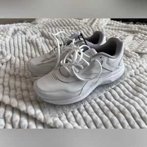 Reebok White Low-Top Athletic Sneakers